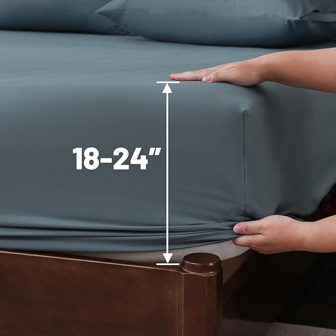 Bed Sheet Set - King - 4 Piece