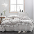 Linen Duvet Cover Set - King - 3 Piece