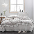 Linen Duvet Cover Set - Queen - 3 Piece