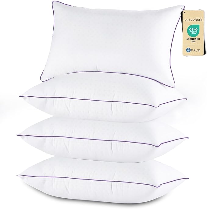 Down Alternative Bed Pillow - King - 4 Piece