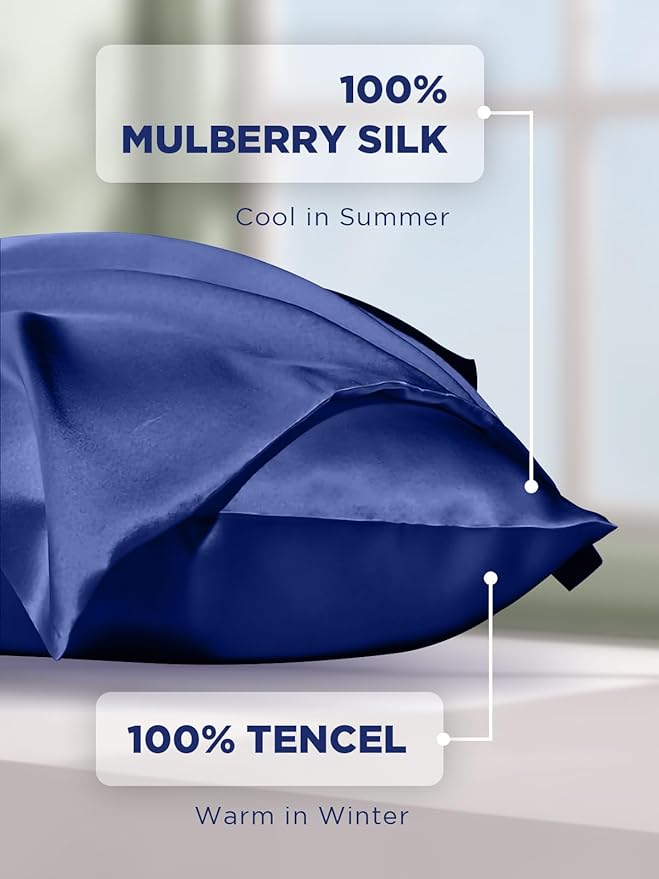 Mulberry Silk Pillowcase - Standard