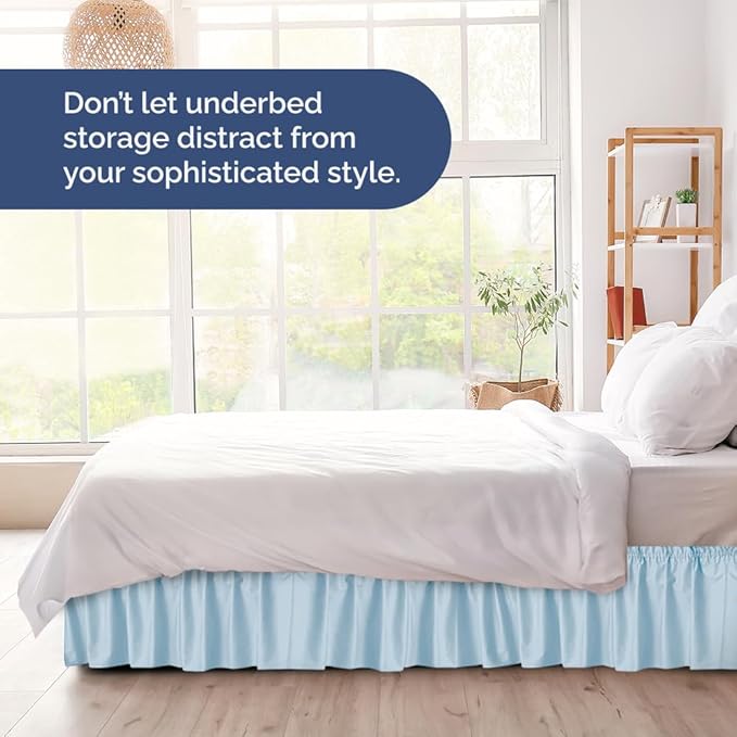 Bed Skirt - Twin XL - 21 in Drop