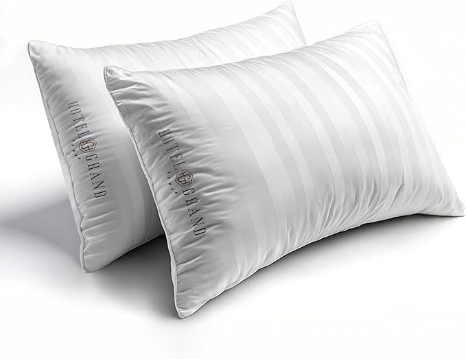 100% Cotton Bed Pillow - King - 2 Piece