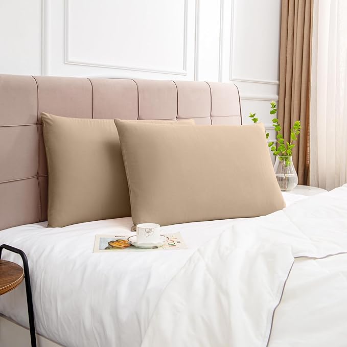 100% Cotton Pillowcase Set - Queen - 20 x 30 in - 2 Piece