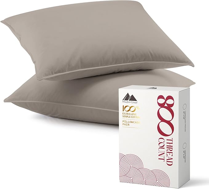 Linen Pillowcase Set - Queen - 2 Piece
