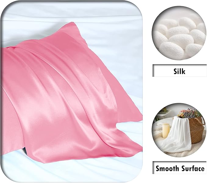 Mulberry Silk Pillowcase Set - King - 2 Piece