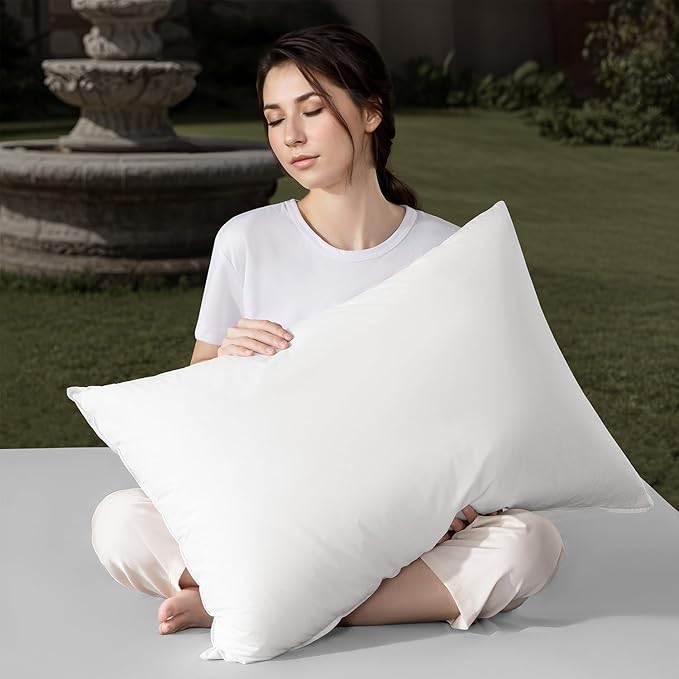 100% Cotton Bed Pillow - Standard - 2 Pack