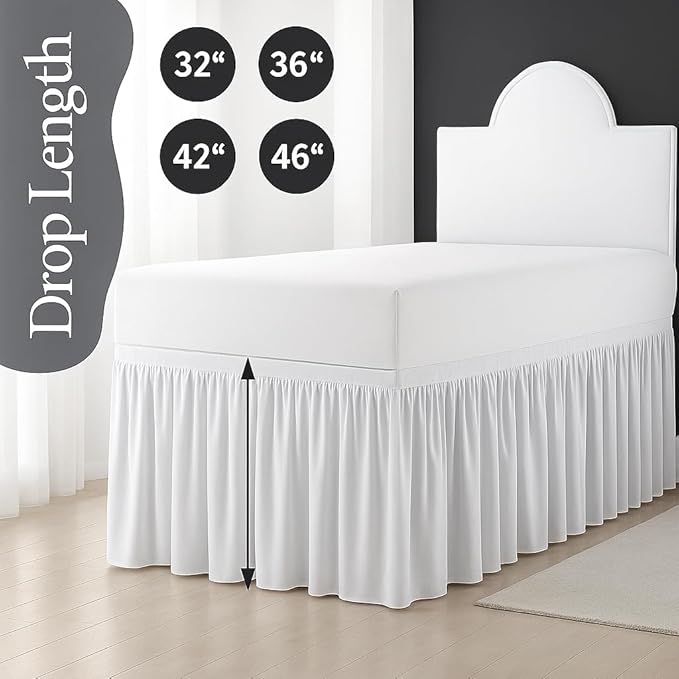 Microfiber Bed Skirt - Twin XL