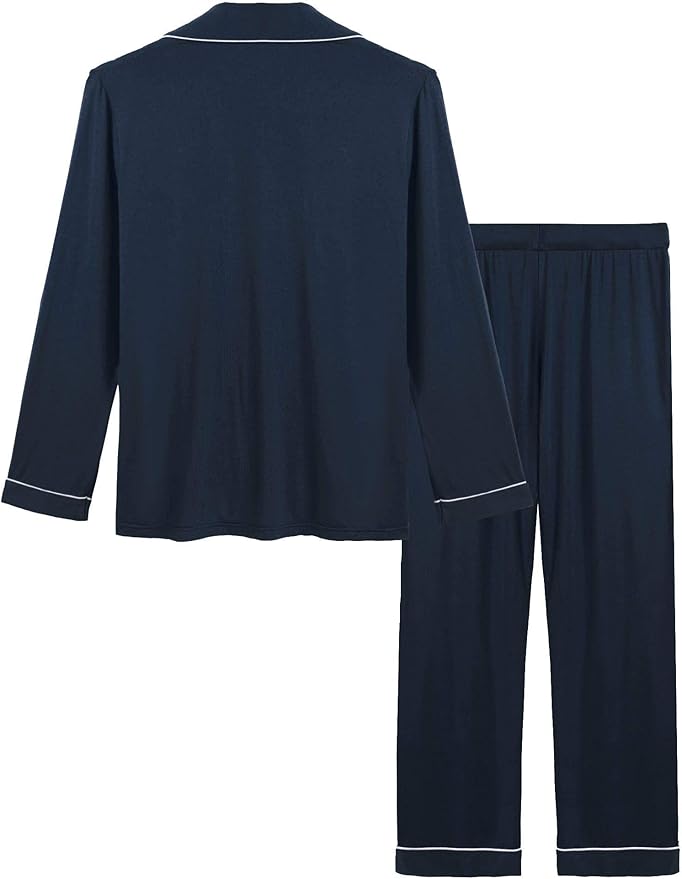 Women's Bamboo Cooling Pajama Set - Long Sleeve
