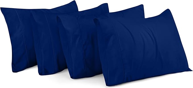 Microfiber Pillowcase Set - Standard - 20 x 26 in - 4 Pack