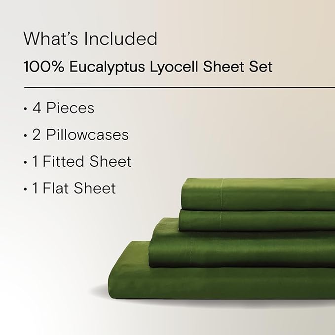 Cooling Bed Sheet Set - King - 4 Piece
