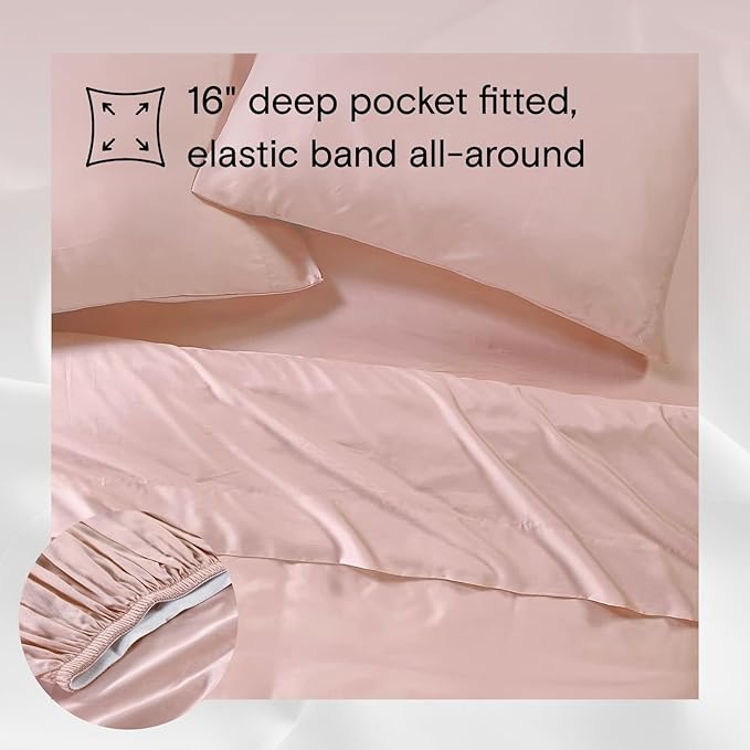 Cooling Bed Sheet Set - Queen - 3 Piece