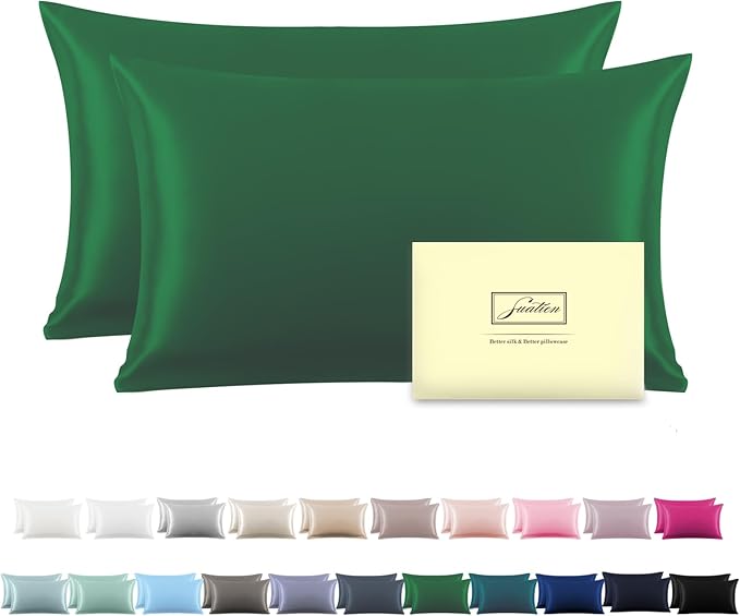 Satin Pillowcase Set - Standard - 2 Piece
