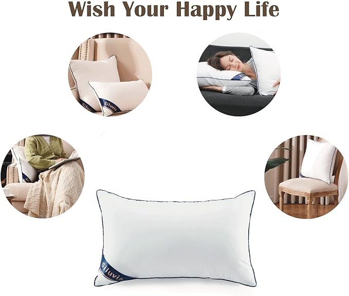 100% Cotton Pillow Insert - 2 Piece