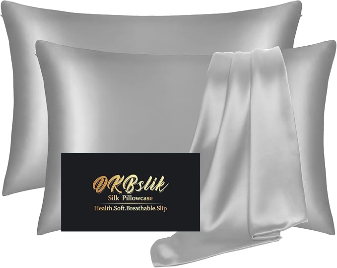 Mulberry Silk Pillowcase Set - Queen - 2 Pack - 2 Piece