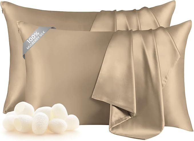 Mulberry Silk Pillowcase Set - Standard - 2 Piece