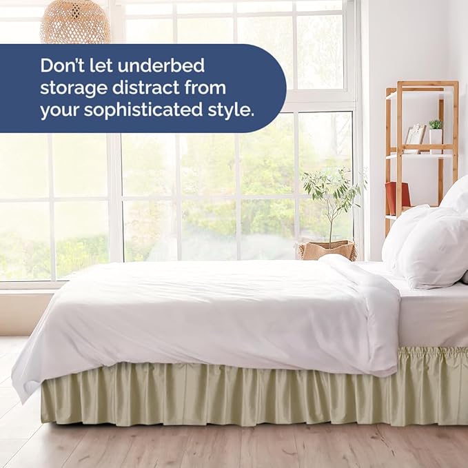 Bed Skirt - King - 24 in Drop