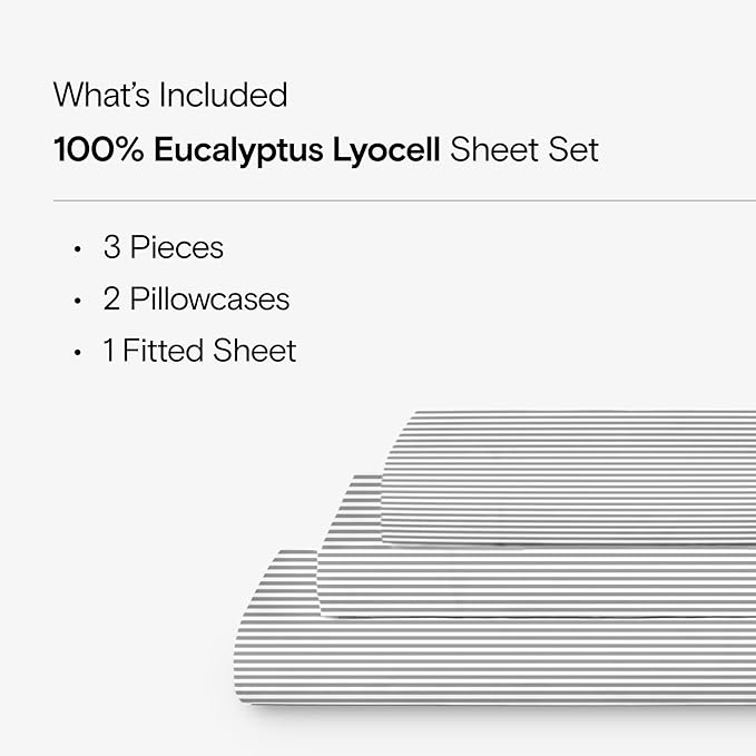 Cooling Bed Sheet Set - Queen - 3 Piece
