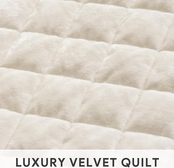 Velvet Quilt Set - King