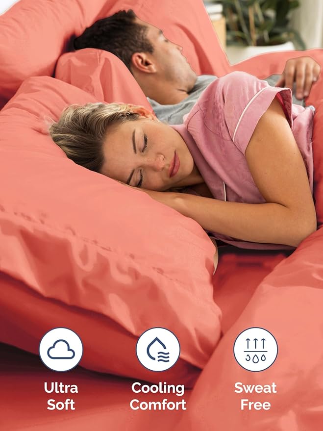 Cooling Bed Sheet Set - King - 6 Piece