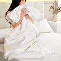 Mulberry Silk Duvets Down Comforter - Twin