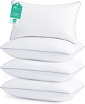 Down Alternative Bed Pillow - King - 4 Pack