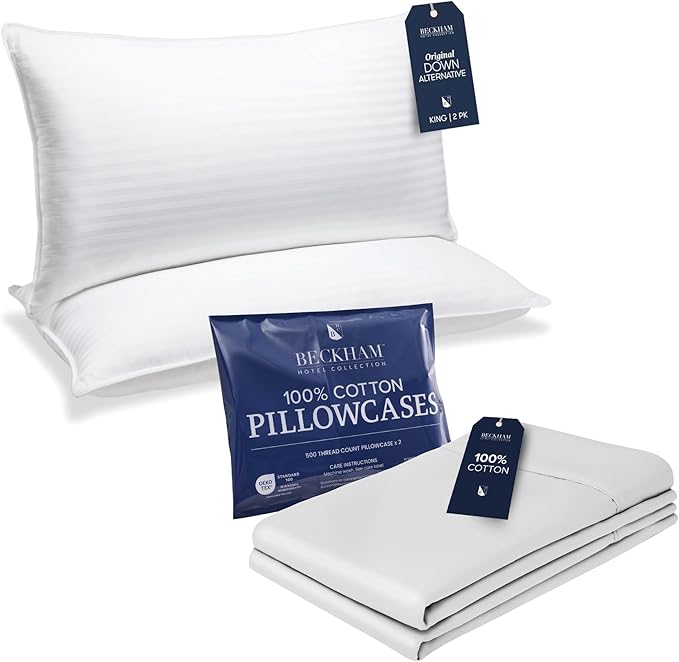 Down Alternative Bed Pillow - King