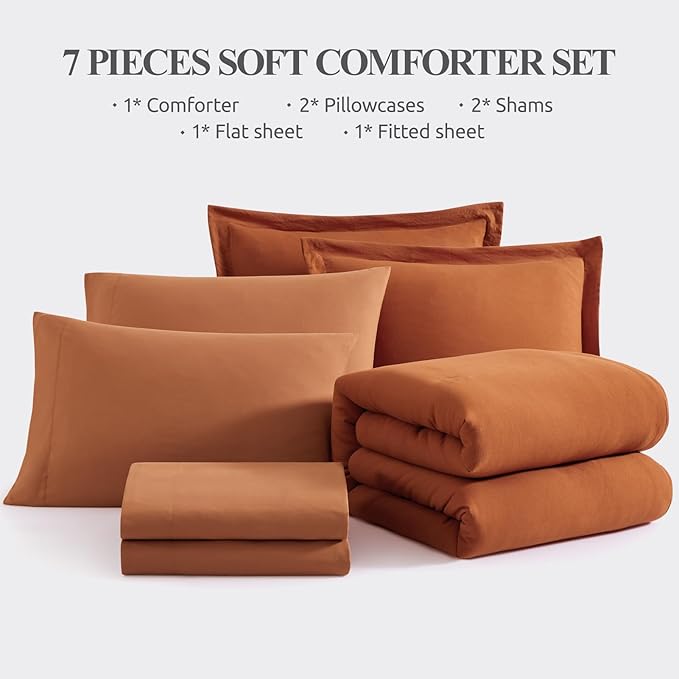 Comforter Set - Full - 7 Piece