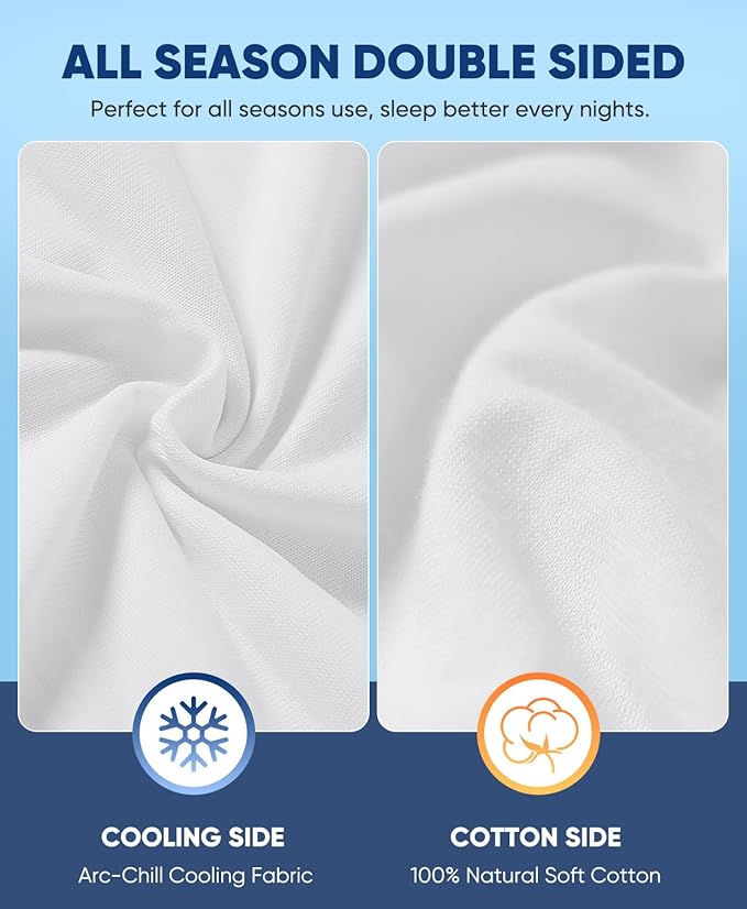 Cooling Pillowcase Set - Standard - 20 x 26 in - 2 Pack