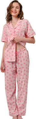 Women's 100% Cotton Pajama Set - 2 Piece