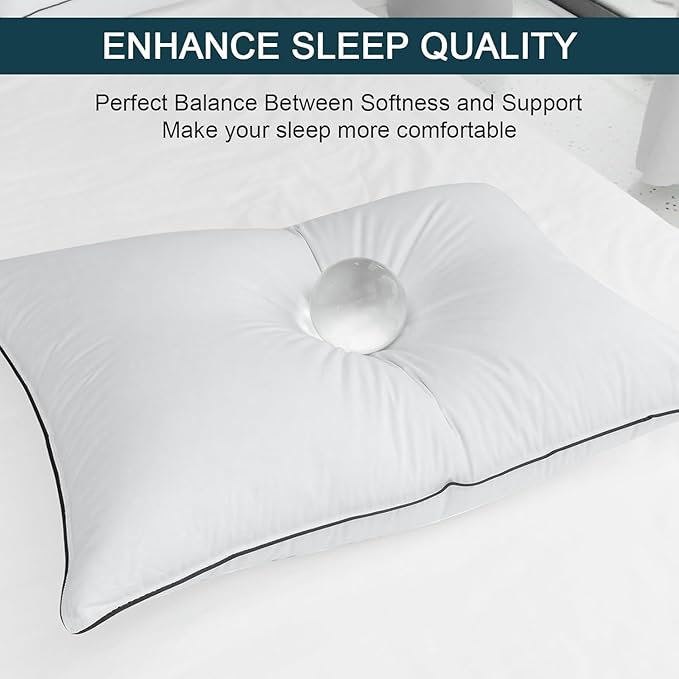 Bed Pillow - Standard - 2 Pack