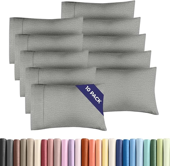 Pillowcase Set - Queen - 10 Piece