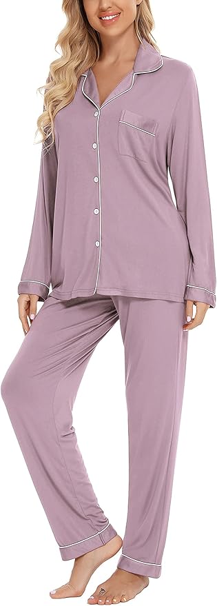 Women's Pants Pajama Set - Long Sleeve - 2 Piece