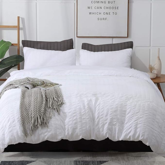 Microfiber Duvet Cover Set - King - 104 x 90 in - 3 Piece