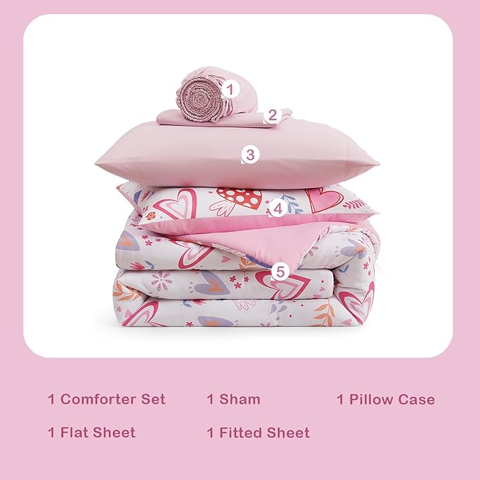 Comforter Set - Twin - 5 Piece