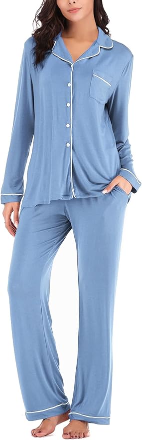 Women's Pajama Set - Long Sleeve - 2 Piece
