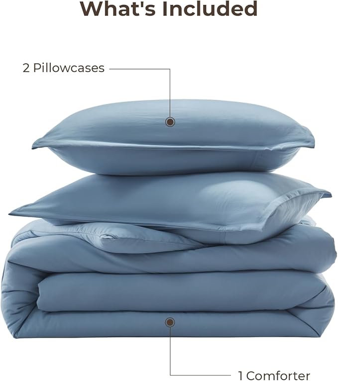 Comforter Set - Full - 79 x 90 in - 3 Piece