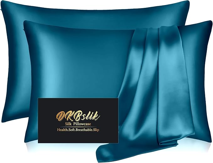 Mulberry Silk Pillowcase Set - King - 2 Pack - 2 Piece
