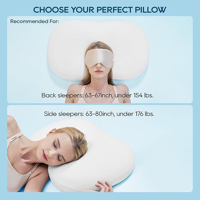 Memory Foam Cooling Bed Pillow