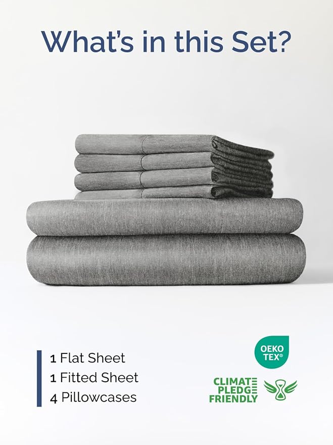 Cooling Bed Sheet Set - Full - 6 Piece