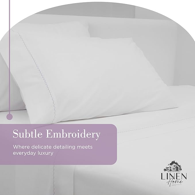 100% Cotton Pillowcase Set - Queen - 2 Piece