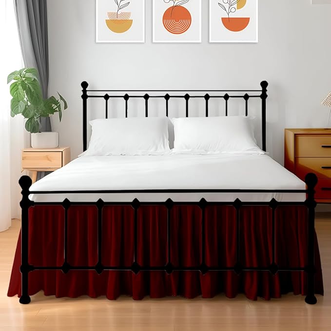 Linen Bed Skirt - Full