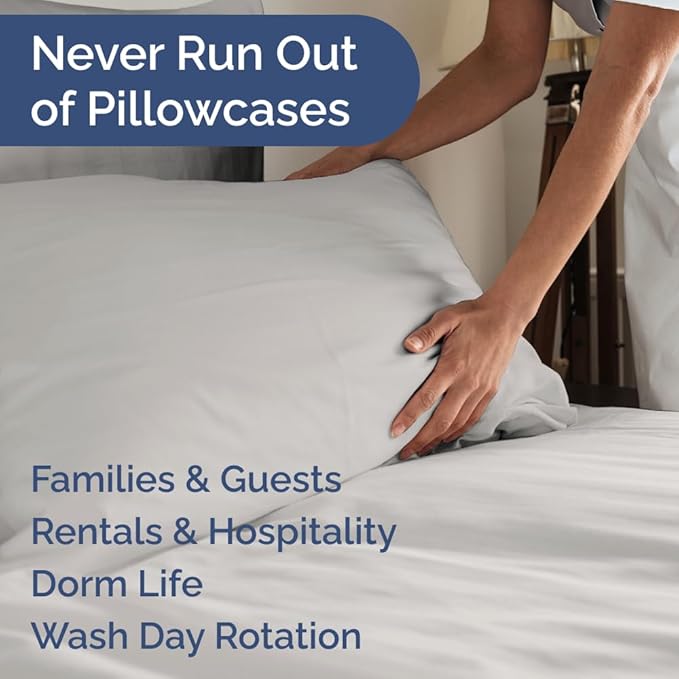 Pillowcase Set - Standard - 6 Piece