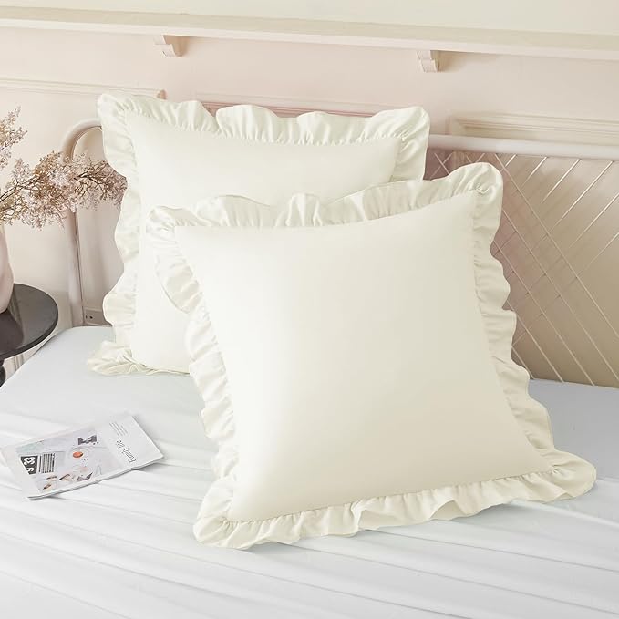 Microfiber Pillowcase Set - 18 x 18 in - 2 Piece