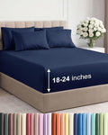 Cooling Bed Sheet Set - Full - 6 Piece