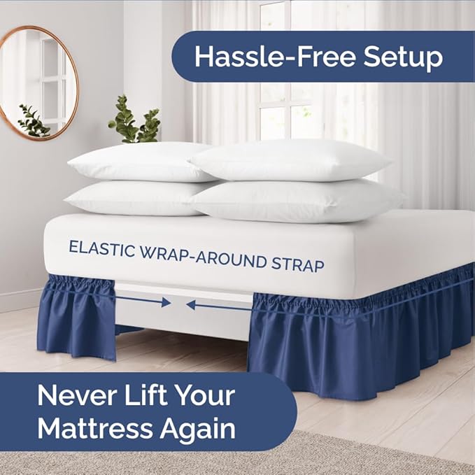 Bed Skirt - King - 16 in Drop