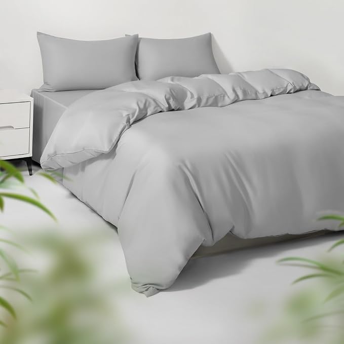 Bamboo Cooling Duvet Cover Set - Twin XL - 2 Piece