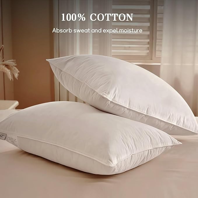 Bed Pillow - Queen - 2 Pack
