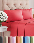Cooling Bed Sheet Set - Twin XL - 16 in Deep Pocket - 4 Piece