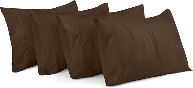 Microfiber Pillowcase Set - Queen - 20 x 30 in - 4 Pack